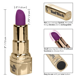 Naughty Bits Vibro lipstick Bad Bitch 7.5cm Violet